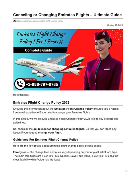 Change my Emirates flight .